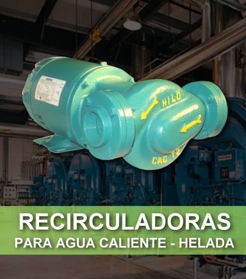 RECIRCULADOR PARA AGUA CALIENTE MARCA NILO