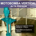 MOTOBOMBA VERTICAL SEMISUMERGIBLE PARA ALTA PRESION MARCA NILO